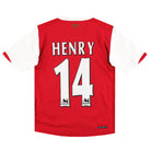 2006-08 Arsenal Nike Home Shirt Henry #14 S.Boys Football Shirt