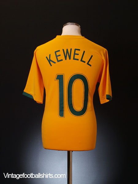2006-08 Australia Home Shirt Kewell #10 L | Vintage Football Shirts