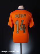 2006-08 Barcelona Away Shirt Henry #14 M Football Shirt
