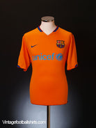 2006-08 Barcelona Away Shirt L Football Shirt
