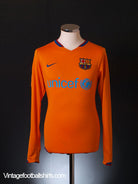 2006-08 Barcelona Away Shirt L/S S Football Shirt