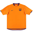 2006-08 Barcelona Nike Away Shirt L.Boys Football Shirt