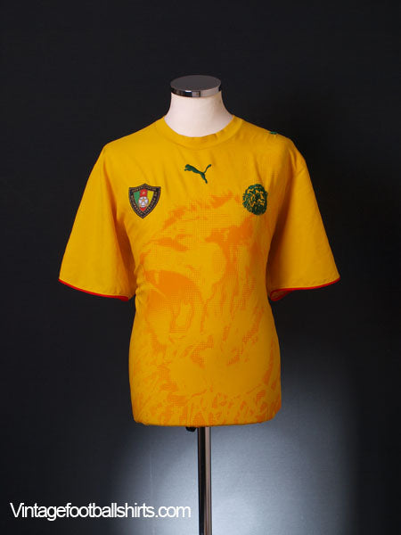 2006-08 Cameroon Away Shirt XL Football Shirt