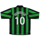 2006-08 Celtic Away Shirt Vennegoor of Hesselink #10 L/S L Football Shirt