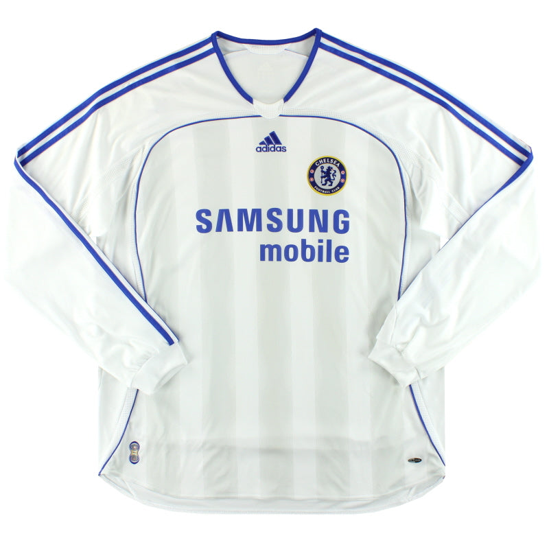 2006-08 Chelsea adidas Away Shirt L/S *As New* XXL Football Shirt