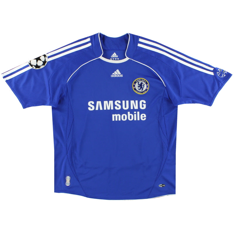 2006-08 Chelsea adidas CL Home Shirt Drogba #11 L.Boys 061224