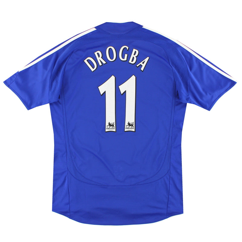 2006-08 Chelsea adidas Home Shirt Drogba #11 M 061230 | Vintage