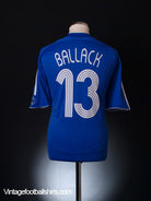 2006-08 Chelsea Home Shirt Ballack #13 L Football Shirt