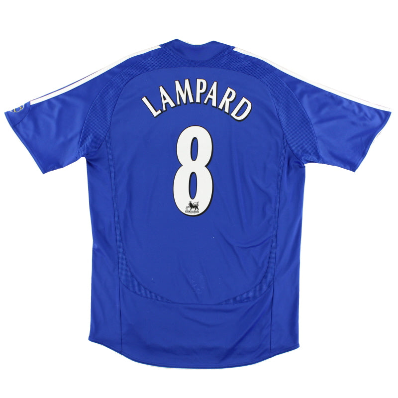 2006-08 Chelsea Home Shirt Lampard #8 M Football Shirt