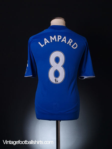 2006-08 Chelsea Home Shirt Lampard #8 M Football Shirt