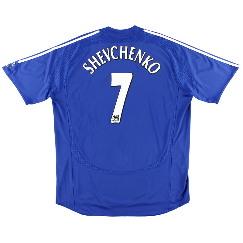 2006-08 Chelsea Home Shirt Shevchenko #7 XL Football Shirt