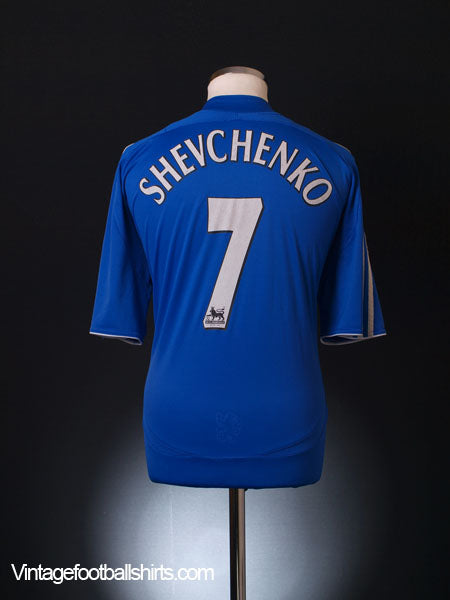 2006-08 Chelsea Home Shirt Shevchenko #7 XL Football Shirt