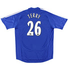 2006-08 Chelsea Home Shirt Terry #26 L Football Shirt
