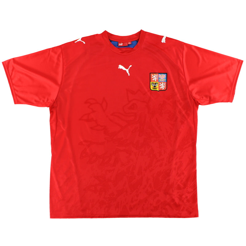 2006-08 Czech Republic Home Shirt L Football Shirt