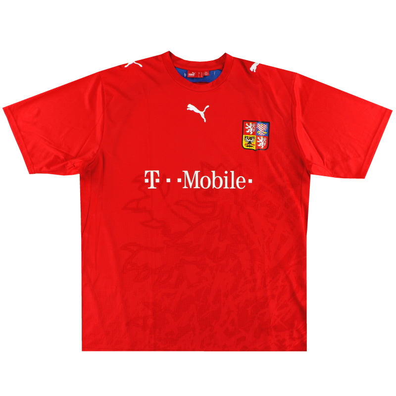 2006-08 Czech Republic Puma Basic Home Shirt XL Football Shirt