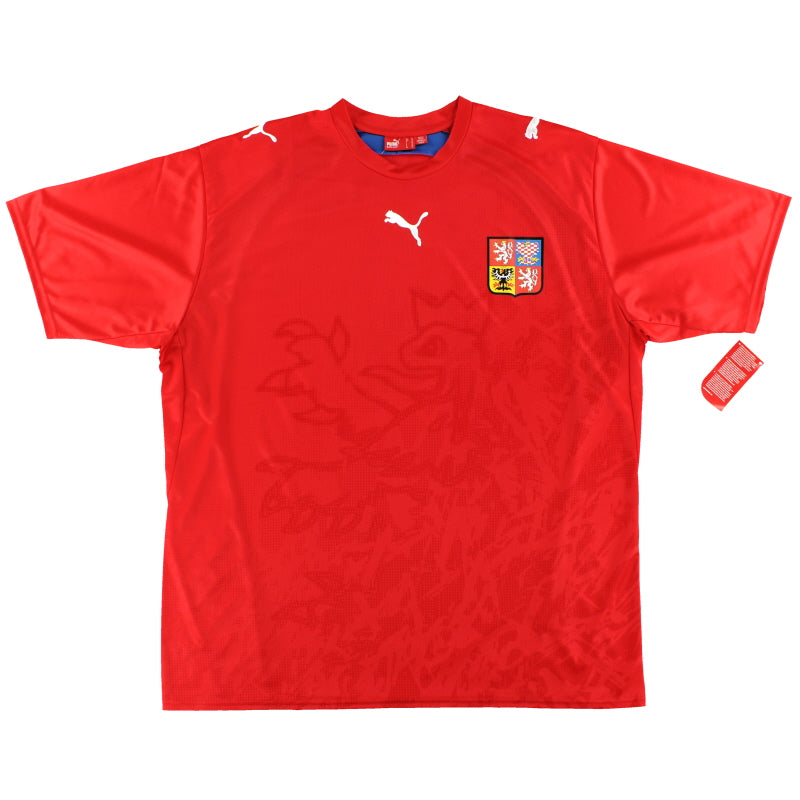 2006-08 Czech Republic Puma Home Shirt *w/tags* XL Football Shirt