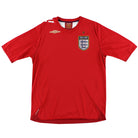 2006-08 England Away Shirt *Mint* M Football Shirt