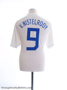 2006-08 Holland Away Shirt v. Nistelrooy #9 L Football Shirt
