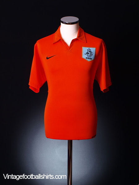 2006-08 Holland Home Shirt S Football Shirt