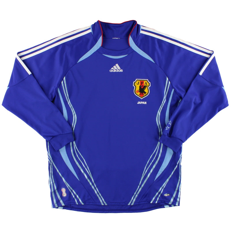 2006-08 Japan adidas Home Shirt L/S XL 818190 | Vintage Football