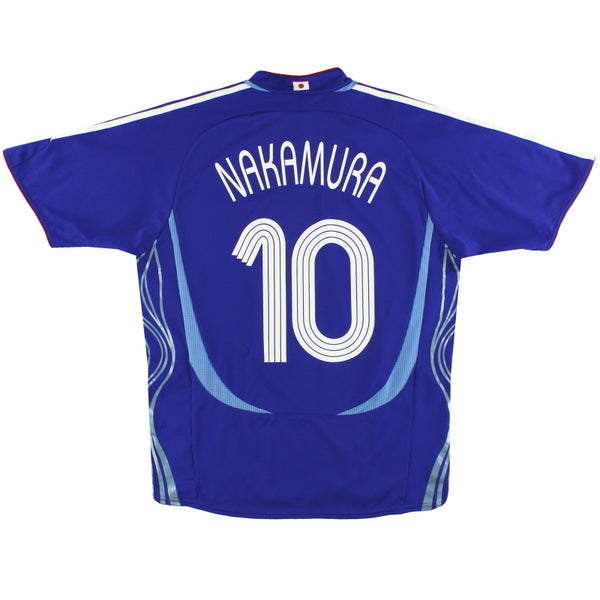【未使用品】2006WC 日本代表ユニフォーム　NAKAMURA 10 2006-08-japan-adidas-home-shir