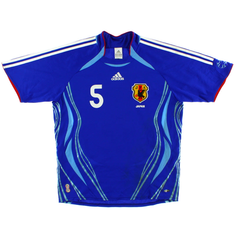 2006-08 Japan adidas Home Shirt Miyamoto #5 M 818189