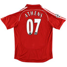 2006-08 Liverpool Home Shirt Athens #07 L Football Shirt