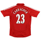 2006-08 Liverpool Home Shirt Carragher #23 M Football Shirt