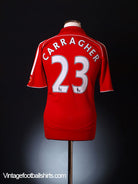 2006-08 Liverpool Home Shirt Carragher #23 M Football Shirt