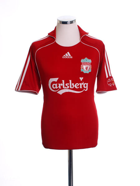 2006-08 Liverpool Home Shirt S Football Shirt