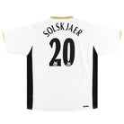 2006-08 Manchester United Nike Away Shirt Solskjaer #20 L Football Shirt