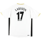 2006-08 Manchester United Nike Away Shirt Larsson #17 *Mint* XL Football Shirt
