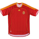 2006-08 Spain adidas Home Shirt M Football Shirt
