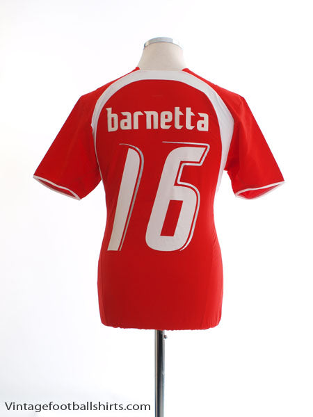 2006-08 Switzerland Home Shirt Barnetta #16 S Football Shirt