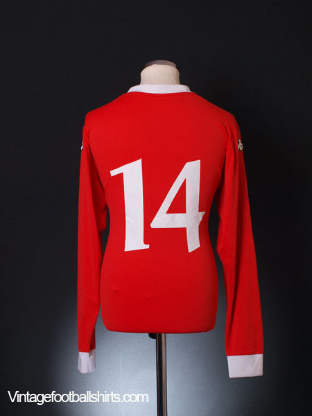 2006-08 Wales Player Issue Home Shirt #14 L/S XXL Football Shirt