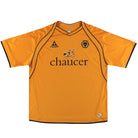 2006-08 Wolves Le Coq Sportif Home Shirt XL Football Shirt
