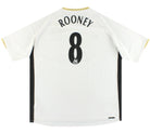 2006-08 Manchester United Nike Away Football Shirt Rooney #8