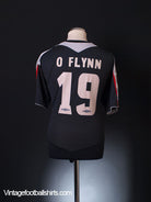 2006 Derry City Match Issue Away Shirt O Flynn #19 XL Football Shirt