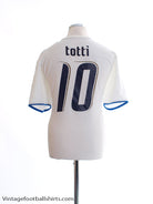 2006 Italy Away Shirt Totti #10 XL Football Shirt