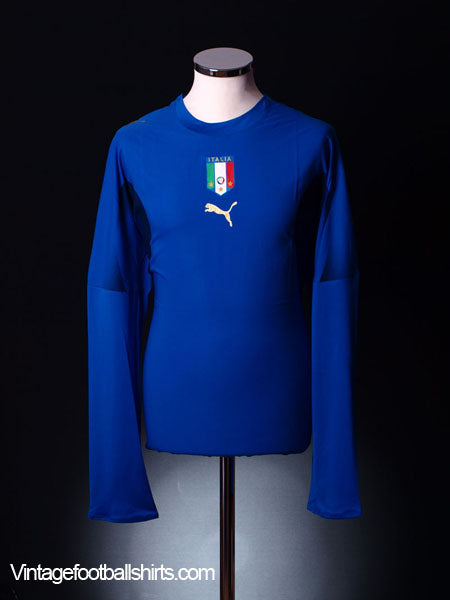 2006 Italy Home Shirt *BNWT* L/S  XXL Football Shirt