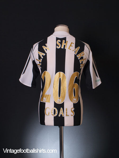 2006 Newcastle 'Alan Shearer's Testimonial' Home Shirt *Mint* S Football Shirt