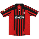 2007-08 AC Milan adidas Player Issue Home Shirt #2 XL Football Shirt