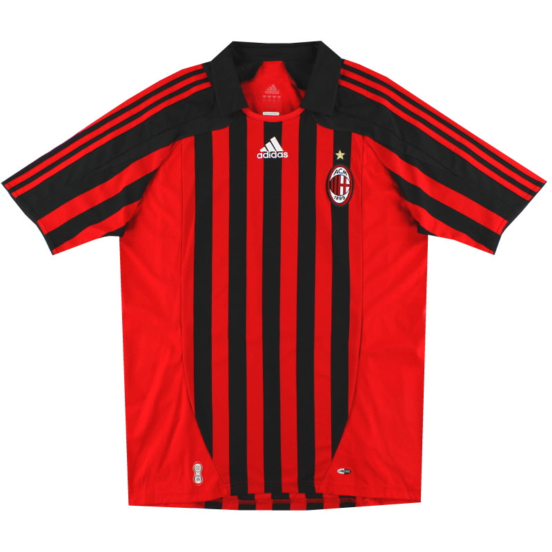 2007-08 AC Milan adidas Sample Home Shirt L Football Shirt