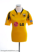 2007-08 AEK Athens Home Shirt M Football Shirt
