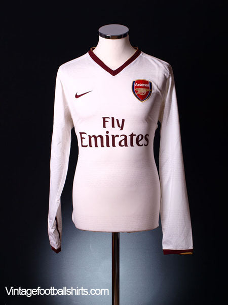2007-08 Arsenal European Player Issue Away Shirt L/S *BNIB* L Football Shirt