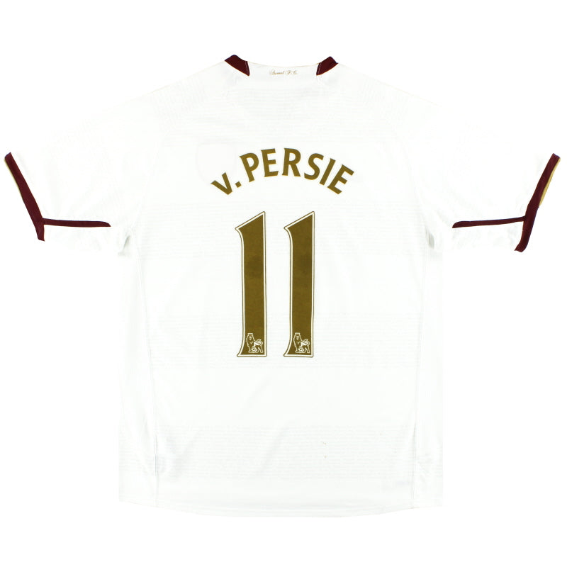 2007-08 Arsenal Nike Away Shirt v.Persie #11 L Football Shirt