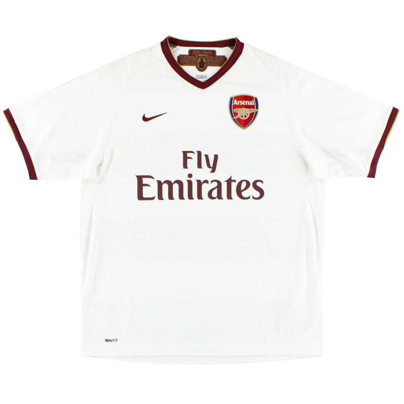 2007-08 Arsenal Nike Away Shirt M 237867-105 | Vintage Football Shirts