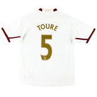 2007-08 Arsenal Nike Away Shirt Toure #5 *Mint* L Football Shirt