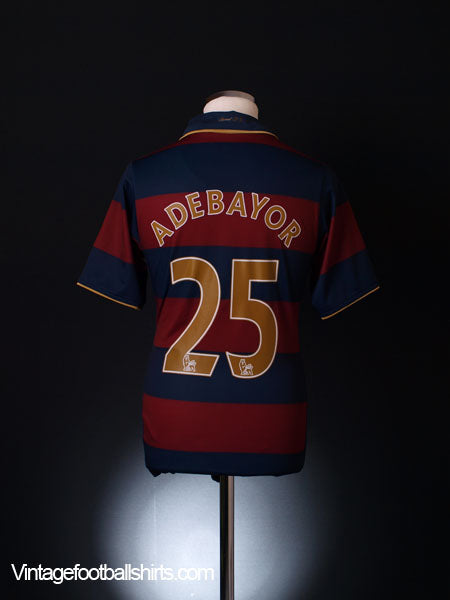 2007-08 Arsenal Third Shirt Adebayor #25 S Football Shirt