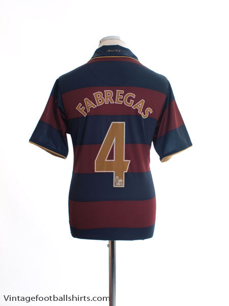 2007-08 Arsenal Third Shirt Fabregas #4 M Football Shirt